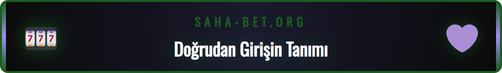 Sahabet doğrudan giriş sisteminin nasıl çalıştığını anlatan şema.