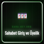 Sahabet giriş ve üyelik ekranını gösteren bir dizüstü bilgisayar