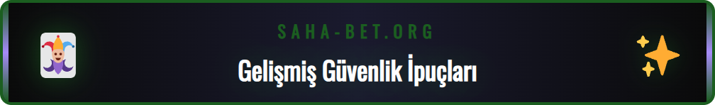 Sahabet hesabında iki faktörlü kimlik doğrulama ayarları ekranı