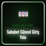 Sahabet güncel giriş yolu üzerinden platforma erişim sağlayan kullanıcı.