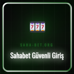 Sahabet güvenli giriş ekranını gösteren bir dizüstü bilgisayar.