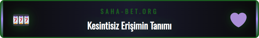 Sahabet kesintisiz erişim sisteminin nasıl çalıştığını gösteren şema.