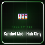 Akıllı telefon ekranında Sahabet mobil hızlı giriş arayüzü ve oyun seçenekleri.