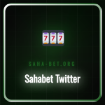 Sahabet Twitter hesabının mobil telefonda açık olduğu bir ekran